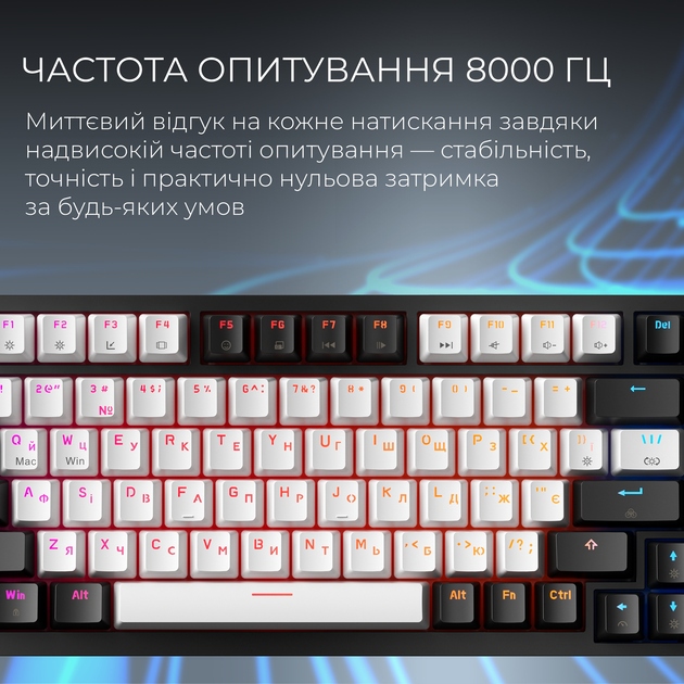 В Україні Клавіатура GAMEPRO Asgard Valhalla MK160B MAX Black