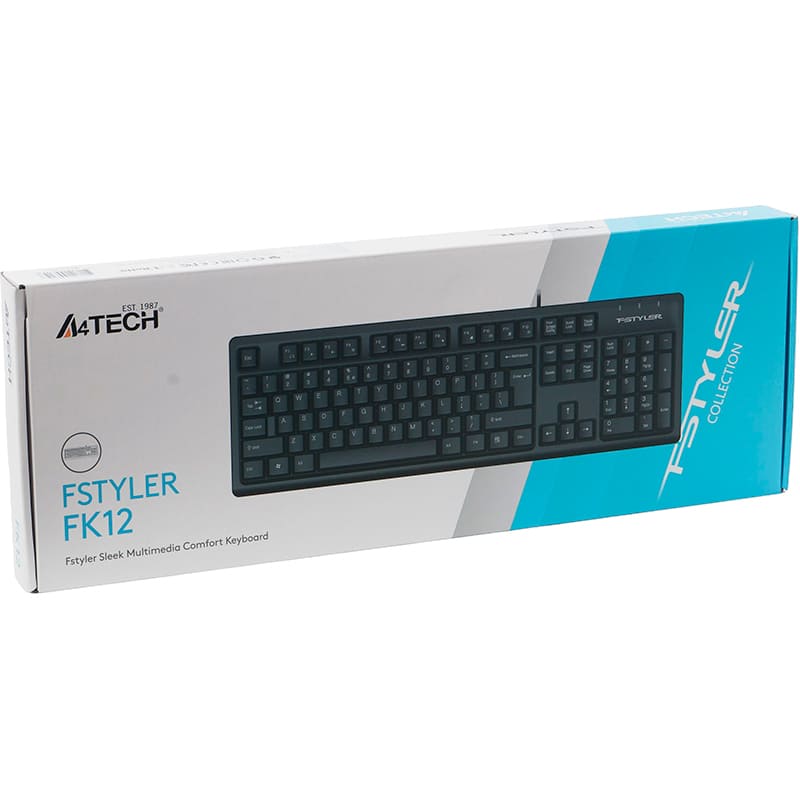 Фото Клавиатура A4TECH FK12 Black (4711421003148)
