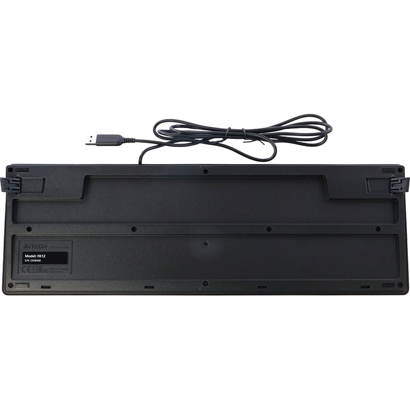 Внешний вид Клавиатура A4TECH FK12 Black (4711421003148)