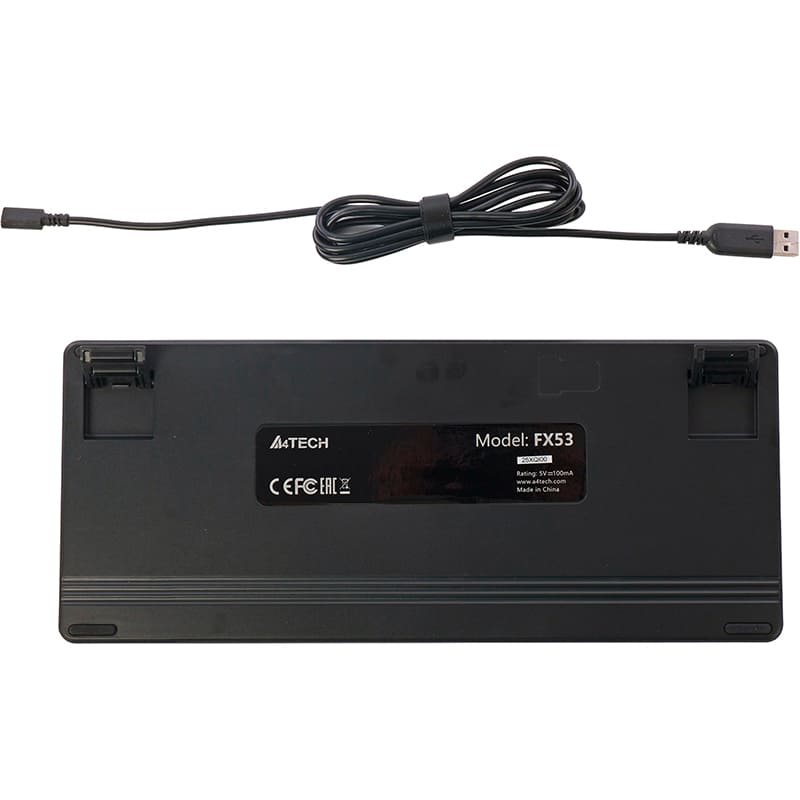 Фото Клавиатура A4TECH FX53 Black (4711421002394)