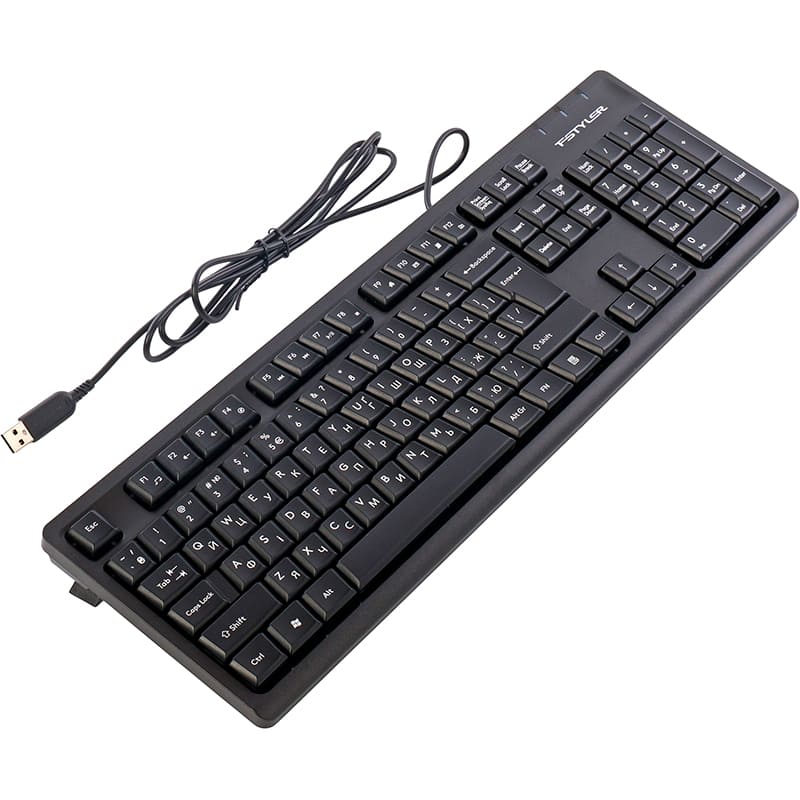 Клавіатура A4TECH FKS12 Black (4711421003155) Клас стандартна