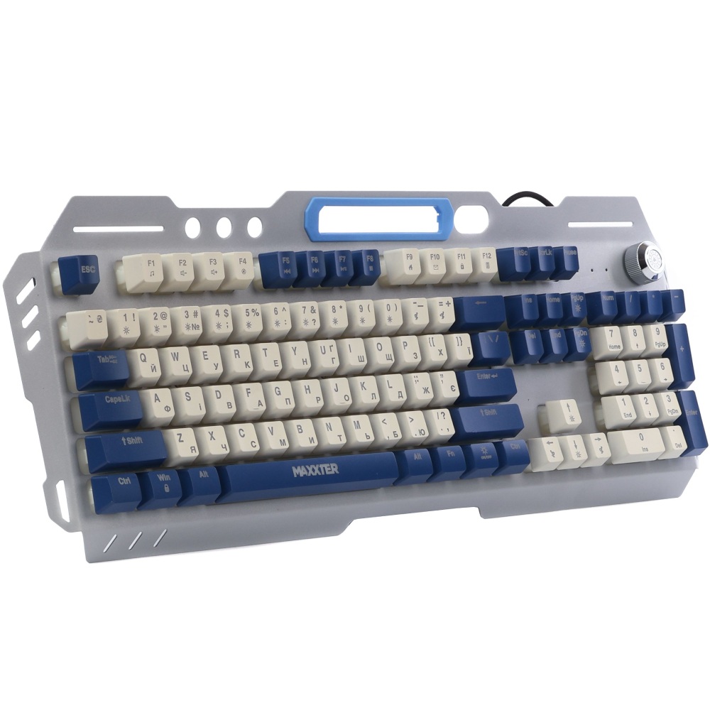 Клавіатура MAXXTER KBG-RGB-01-UA Клас ігрова