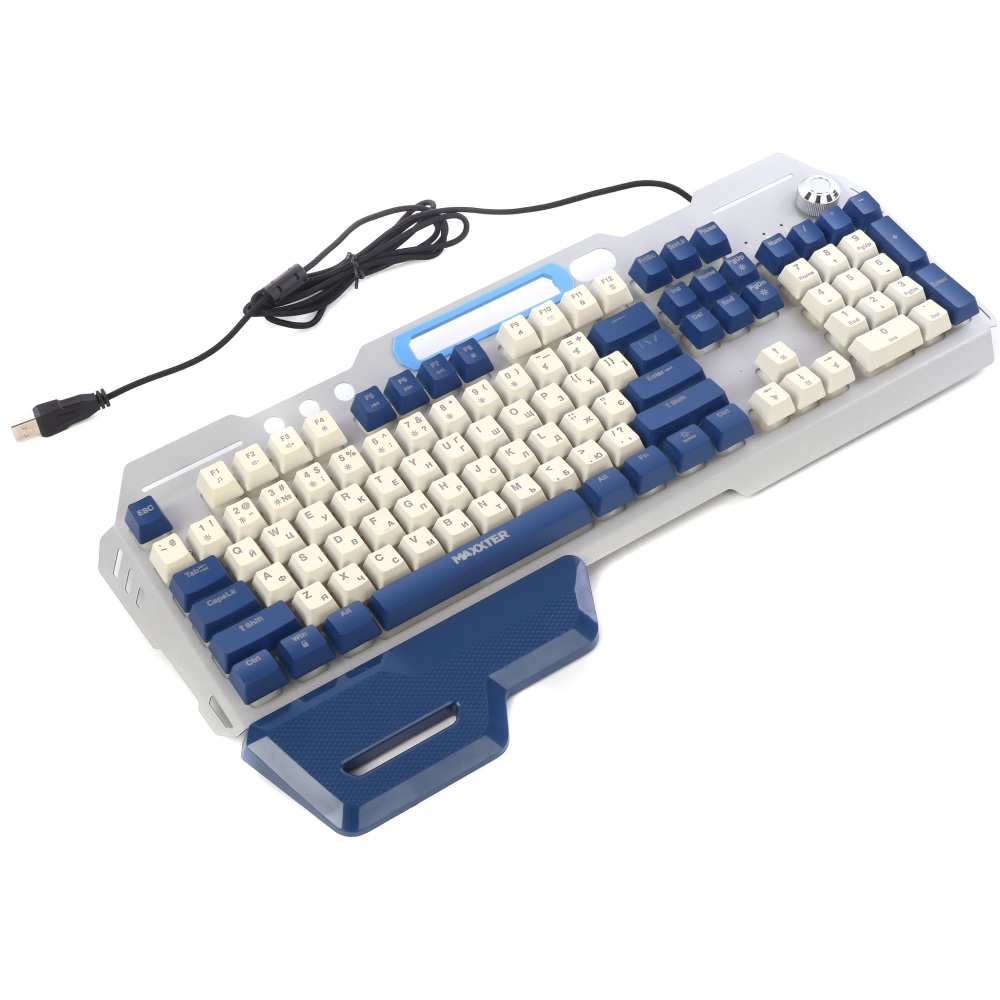Клавіатура MAXXTER KBG-RGB-01-UA Підключення дротове
