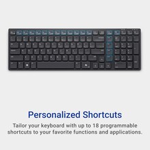 Комплект DELL KM555 Black (580-BBWJ)