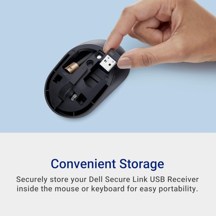 Замовити Комплект DELL KM555 Black (580-BBWJ)