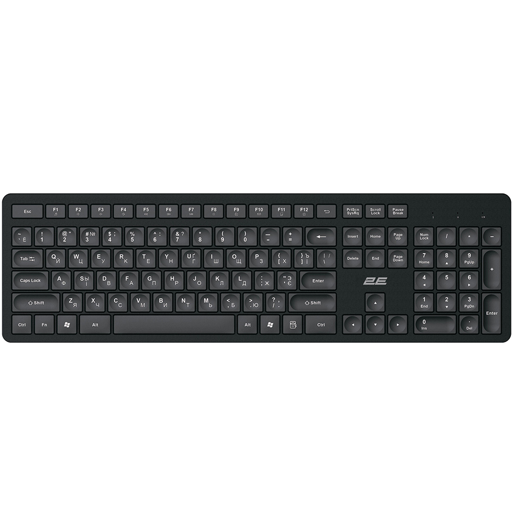 Клавіатура 2E KS260 Black (2E-KS260WB_CI)