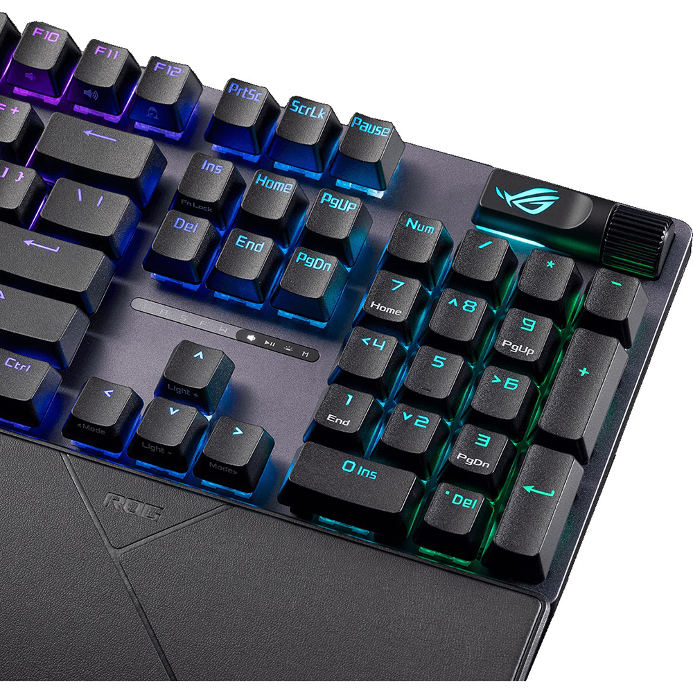 Внешний вид Клавиатура ASUS ROG Strix Scope II X Black (90MP03XF-BKUA20)