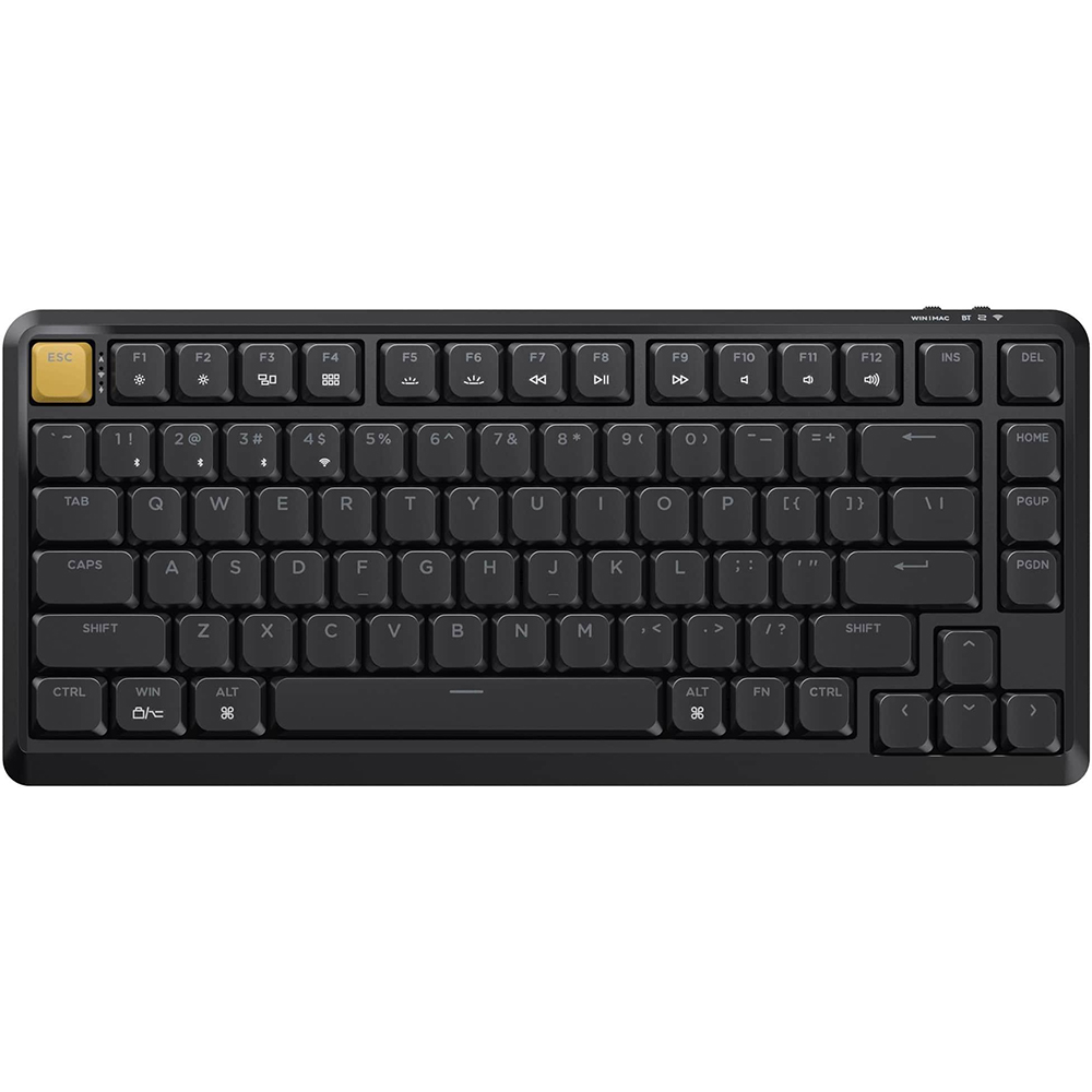 Клавиатура KEYCHRON J1 Black (J1-H3-UA) Дополнительно RGB-подсветка; аккумулятор 2000 мА·ч