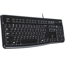 Клавиатура LOGITECH K120 (UKR OEM) (920-002643)