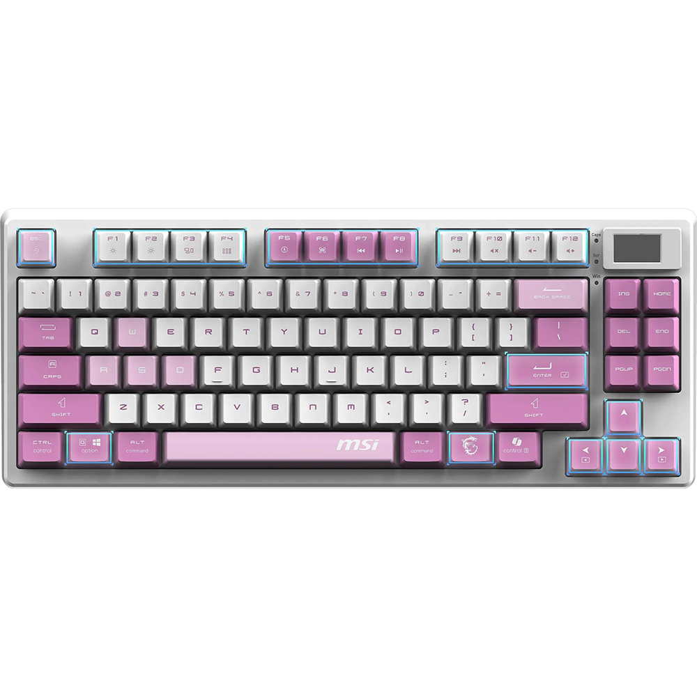 Клавиатура MSI Forge GK600 Violet (S11-43UAQ01-HH9) Комплектация  клавиатура, инструкция, гарантийный талон