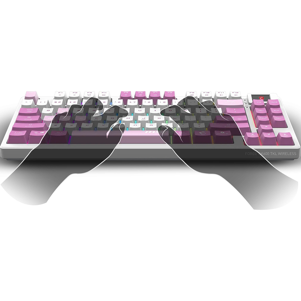 Покупка Клавиатура MSI Forge GK600 Violet (S11-43UAQ01-HH9)