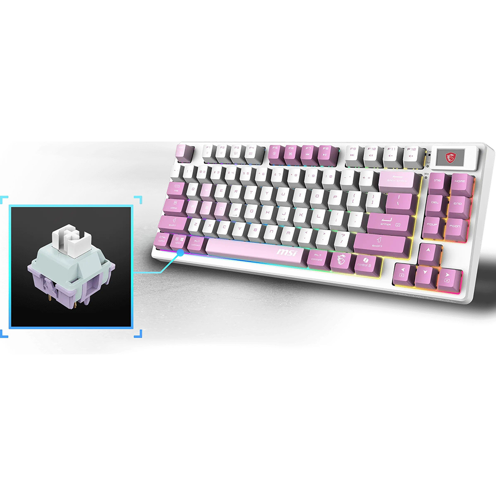 В интернет магазине Клавиатура MSI Forge GK600 Violet (S11-43UAQ01-HH9)