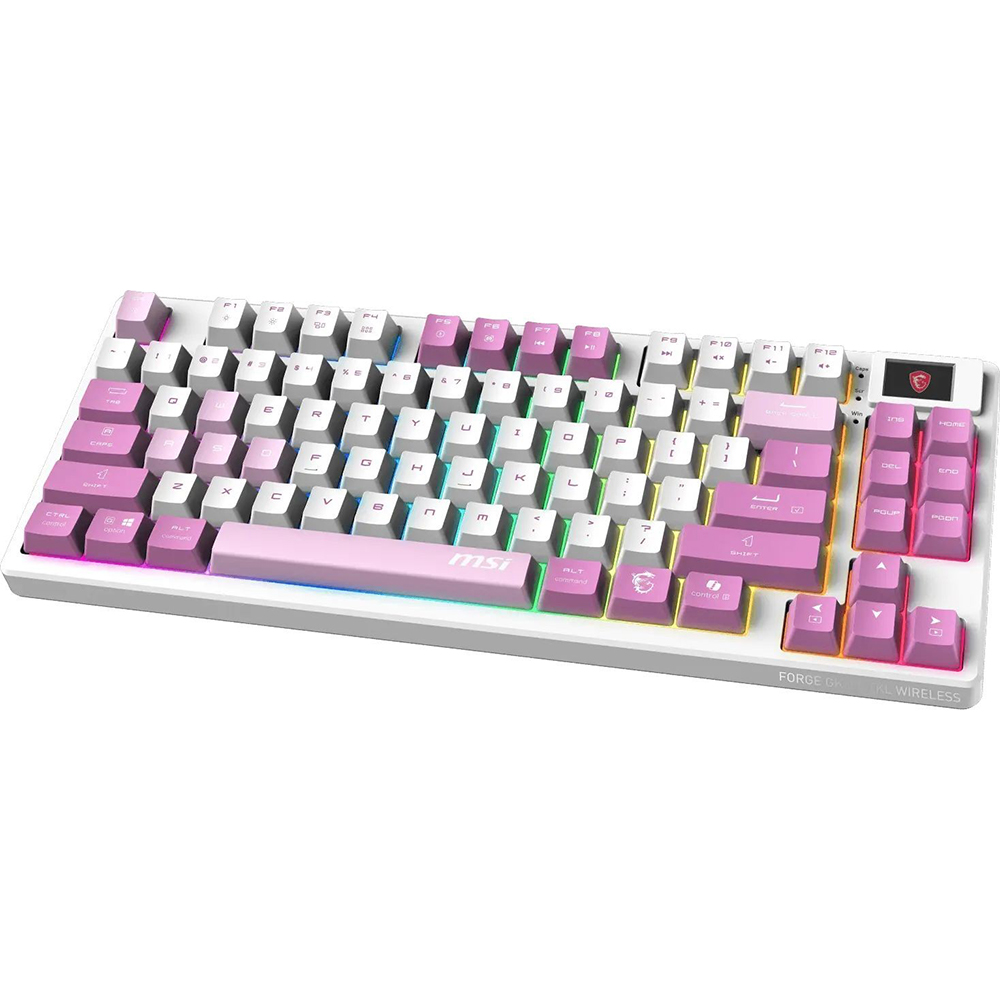 Внешний вид Клавиатура MSI Forge GK600 Violet (S11-43UAQ01-HH9)