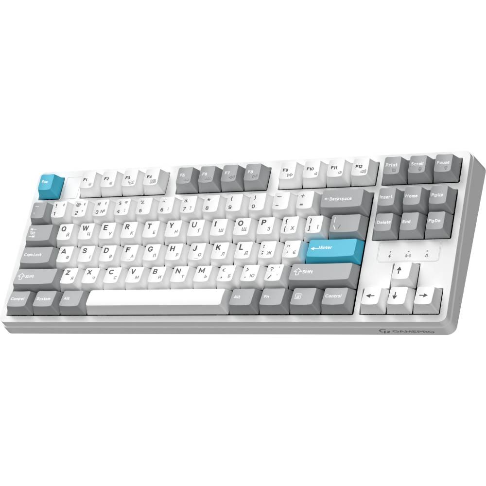 Клавиатура GAMEPRO Asgard Ragnar White (MK285WH) Комплектация  Клавиатура, Кабель USB-C, Инструкция, Гарантийный талон, Ключ для кейкапа