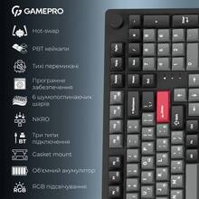 Клавиатура GAMEPRO Asgard Drakkar Black (MK305BK)
