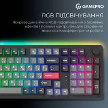 Клавиатура GAMEPRO Asgard Drakkar Black (MK305BK)