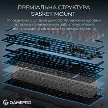 Клавиатура GAMEPRO Asgard Drakkar Black (MK305BK)