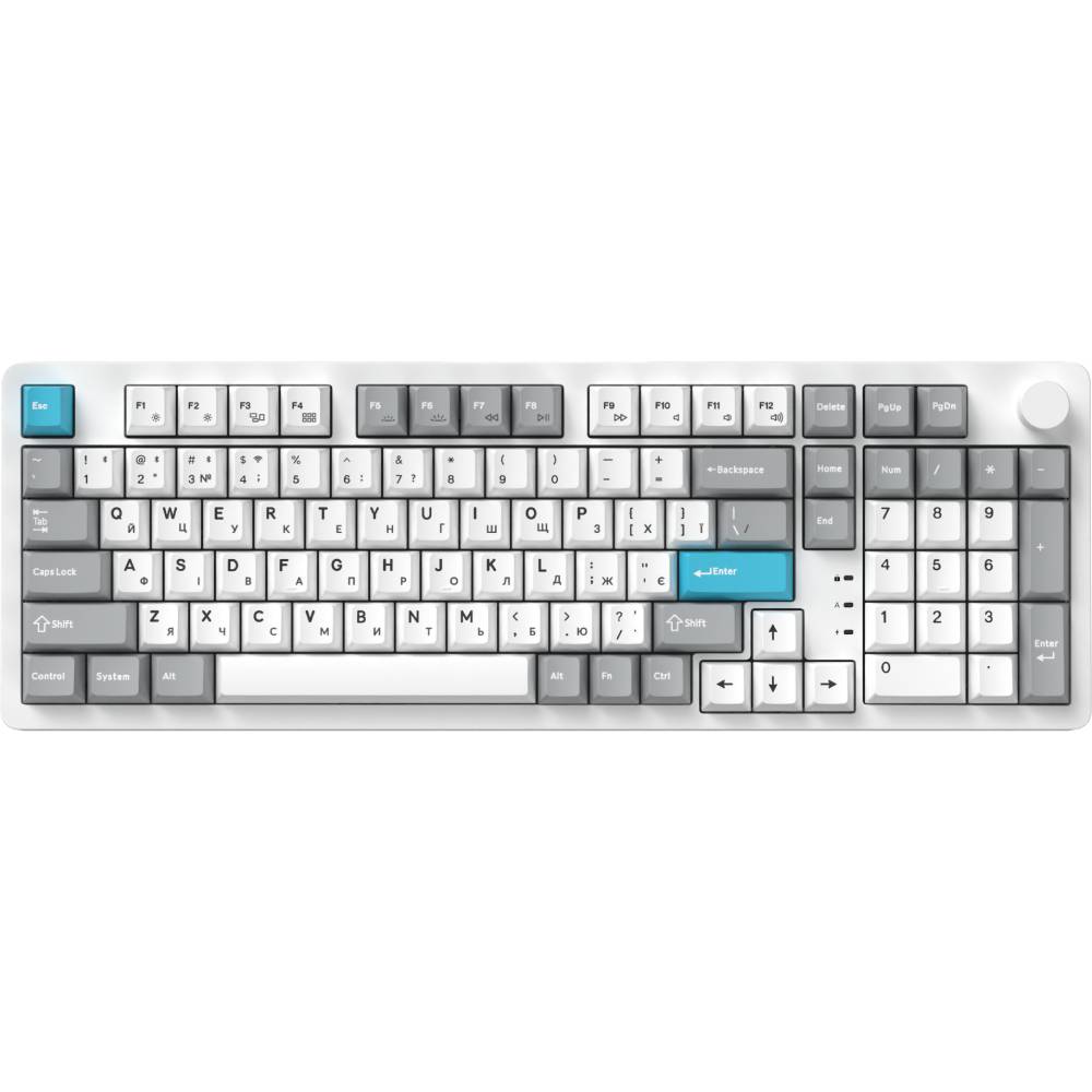 Клавиатура GAMEPRO Asgard Drakkar White (MK305WH)