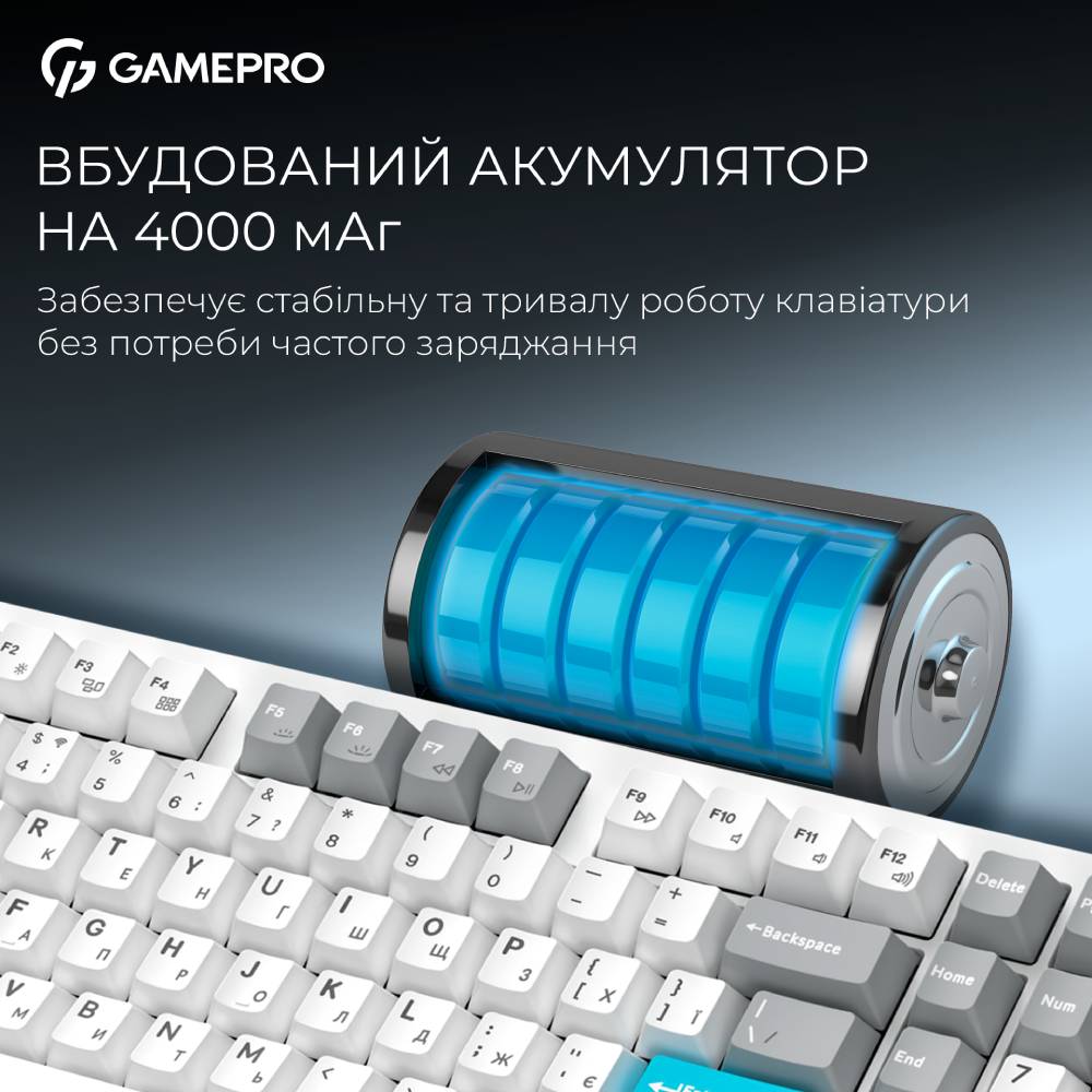 Фото 14 Клавиатура GAMEPRO Asgard Drakkar White (MK305WH)