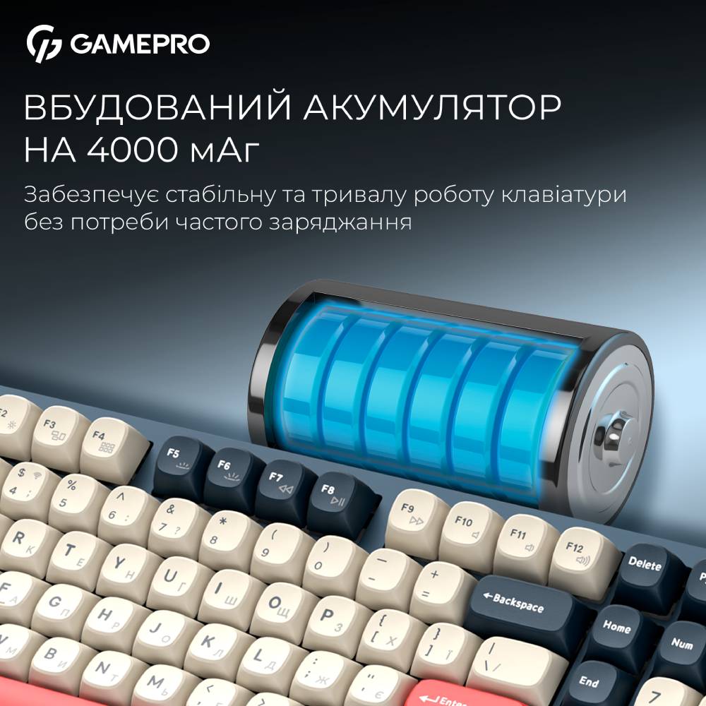 Фото 14 Клавиатура GAMEPRO Asgard Drakkar Blue (MK305BL)