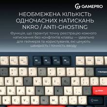 Клавиатура GAMEPRO Asgard Drakkar Blue (MK305BL)