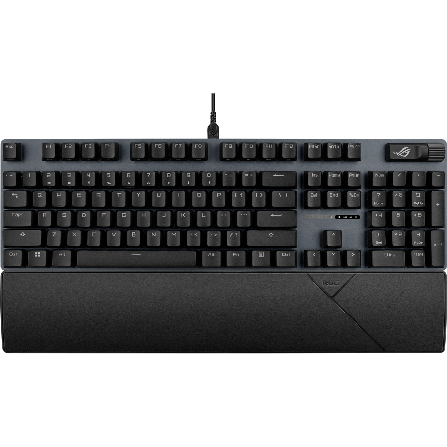 Клавіатура ASUS ROG Strix Scope II X USB-A EN/UK RGB Black (90MP03XG-BKMA00) Клас ігрова