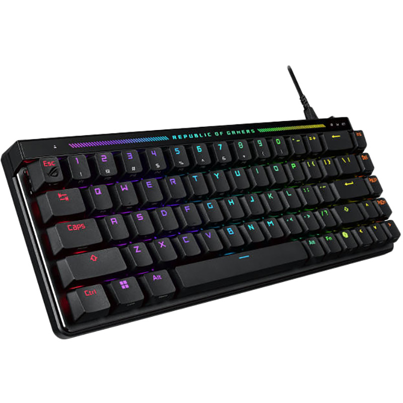 Клавиатура ASUS ROG Falchion Ace HFX Magnetic Switches RGB Black (90MP03VE-BKMA00) Класс игровая