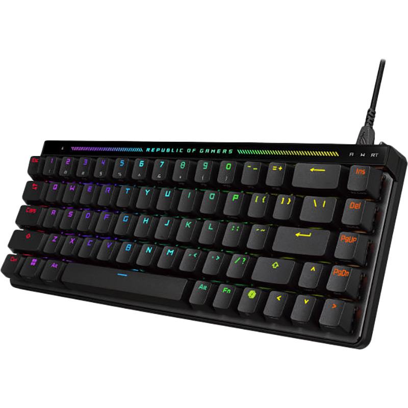 Внешний вид Клавиатура ASUS ROG Falchion Ace HFX Magnetic Switches RGB Black (90MP03VE-BKMA00)