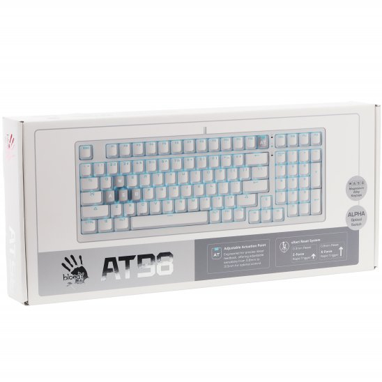 Фото 15 Клавіатура BLOODY AT98 White