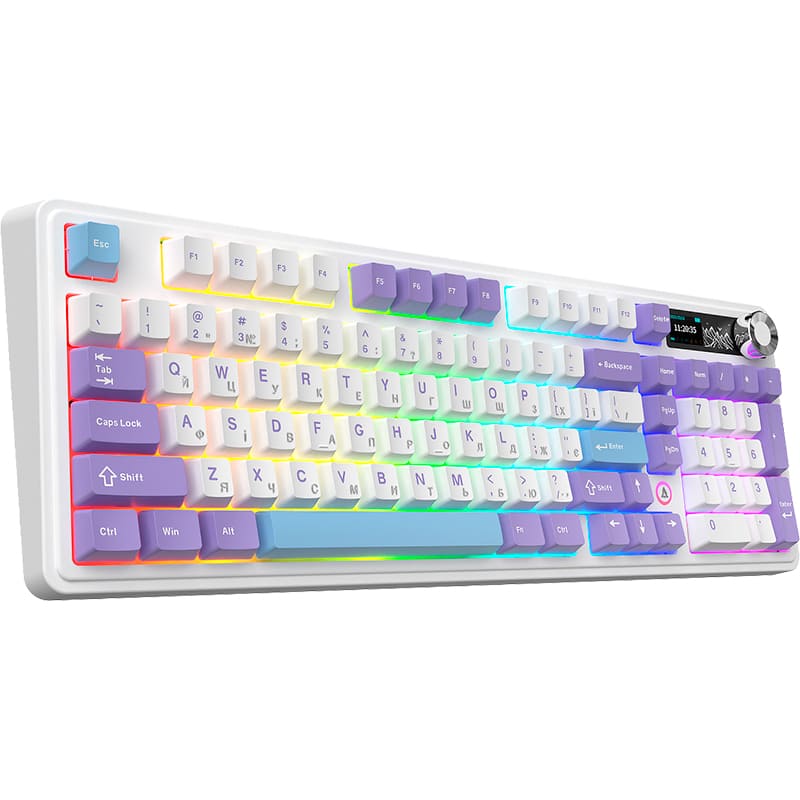Клавиатура AJAZZ AK980 V2 Gift Switch V2 White (AK980-V2-G-PWB) Конструкция механическая