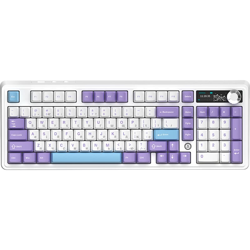 Клавиатура AJAZZ AK980 V2 Gift Switch V2 White (AK980-V2-G-PWB) Дополнительно Смазанные стабилизаторы; Сменные переключатели; Аккумулятор 10000 мАч