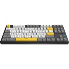 Клавіатура AJAZZ AK870 V2 Flying Fish Switch Black/Grey/Yellow (AK870-V2-FF-BGY)