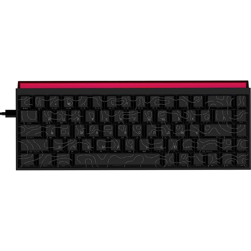 Клавіатура AJAZZ NK68 Red Switch Black (NK68-R-S-B)