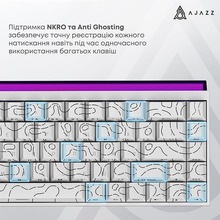 Клавіатура AJAZZ NK68 Red Switch White (NK68-R-S-W)