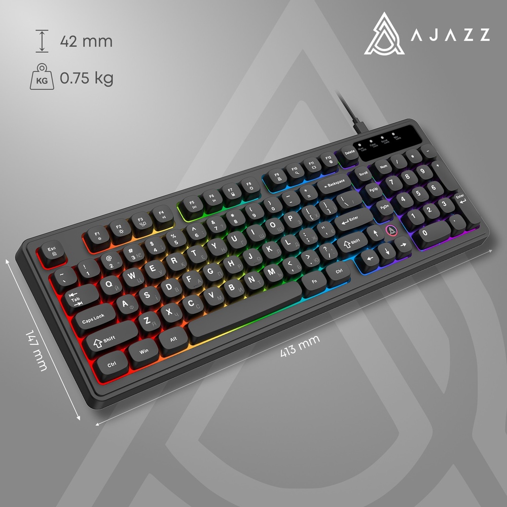 В интернет магазине Клавиатура AJAZZ AF98 Black (AF98-B)