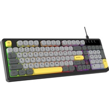 Клавіатура AJAZZ AF98 Black/Grey/Yellow (AF98-BGY)