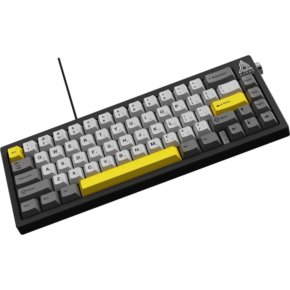 Клавиатура AJAZZ AK650 Moon Yellow Switch Black/Grey/Yellow (AK650-MY-GWY) Комплектация клавиатура