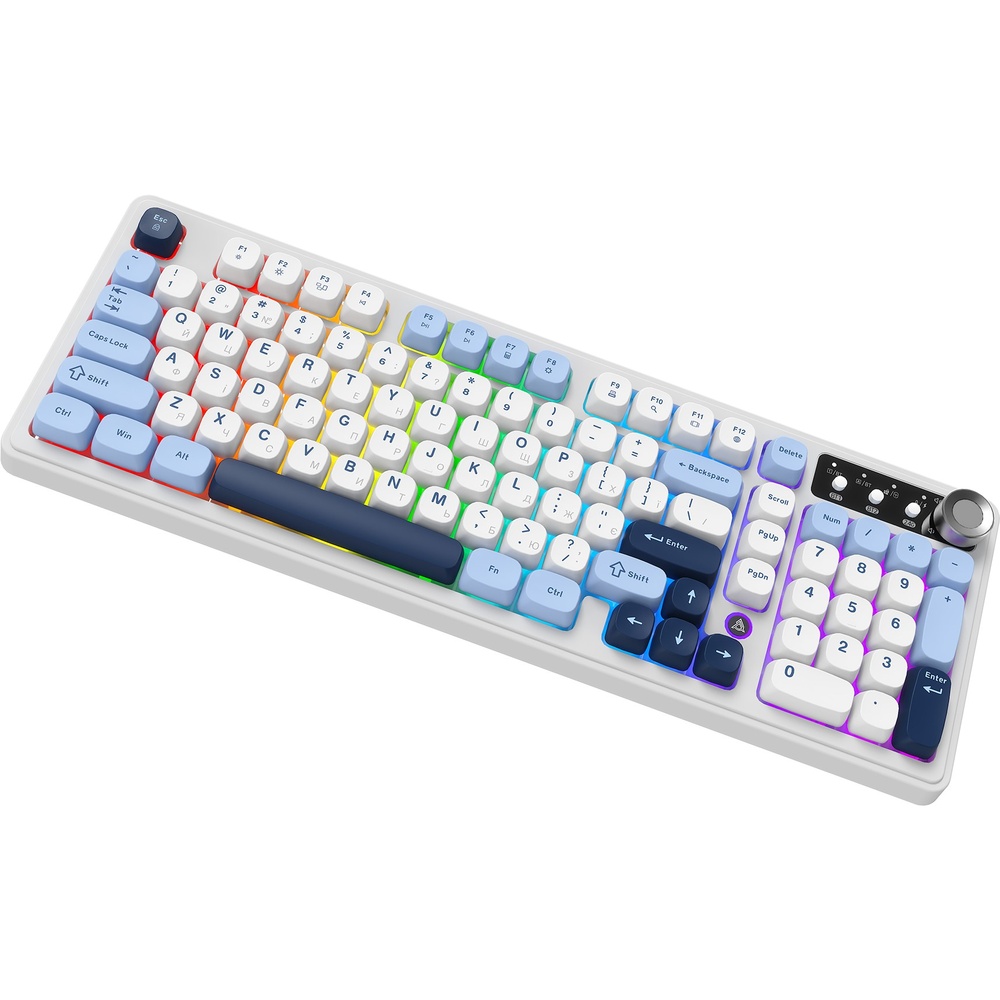 Клавиатура AJAZZ AF98 Plus White/Blue (AF98-PLUS-GB) Комплектация клавиатура