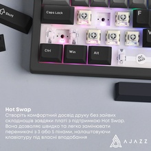 Клавіатура AJAZZ AK650 Day Dream Switch Gradient Black (AK650-DD-BG)