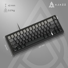 Клавіатура AJAZZ AK650 Day Dream Switch Gradient Black (AK650-DD-BG)