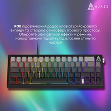 Клавіатура AJAZZ AK650 Day Dream Switch Gradient Black (AK650-DD-BG)