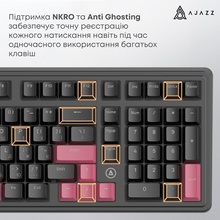 Клавіатура AJAZZ AK980 Red Switch Black (AK980-R-BR)