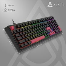 Клавіатура AJAZZ AK980 Red Switch Black (AK980-R-BR)