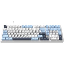 Клавиатура AJAZZ AK980 Magnetic Switch White/Blue (AK980-MAX-M-BWDB)