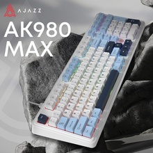 Клавиатура AJAZZ AK980 Magnetic Switch White/Blue (AK980-MAX-M-BWDB)