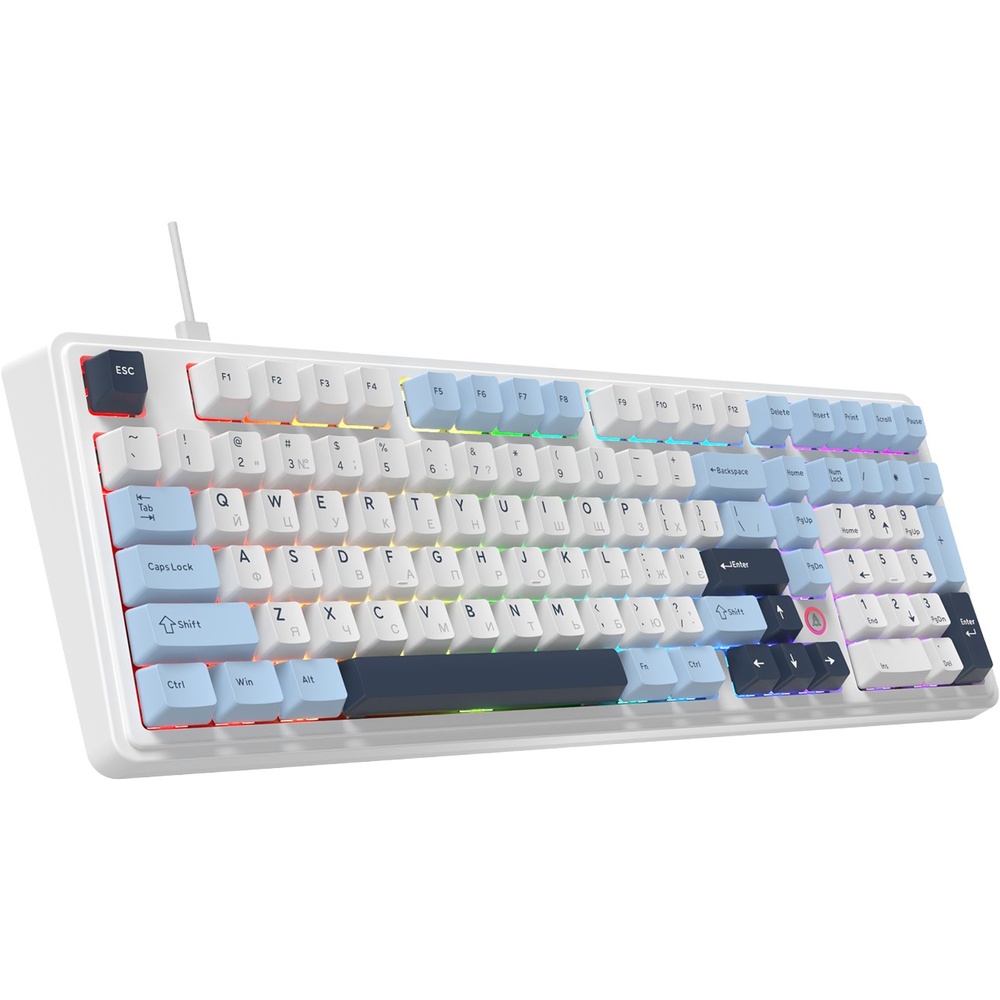 Клавиатура AJAZZ AK980 Magnetic Switch White/Blue (AK980-MAX-M-BWDB) Класс игровая