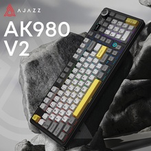 Клавиатура AJAZZ AK980 V2 Gift Switch V2 Black/Grey/Yellow (AK980-V2-G-BGY)