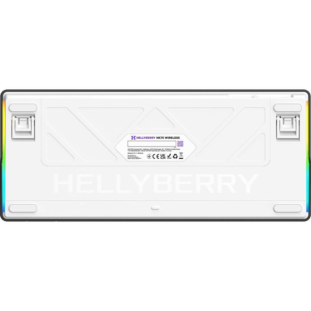 Замовити Клавіатура HATOR Hellyberry HK75 Wireless White-Violet (HK75_wireless)