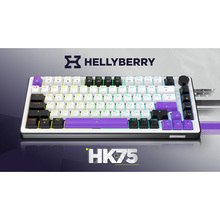 Клавіатура HATOR Hellyberry HK75 White-Violet