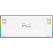 Клавіатура HATOR Hellyberry HK75 White-Violet